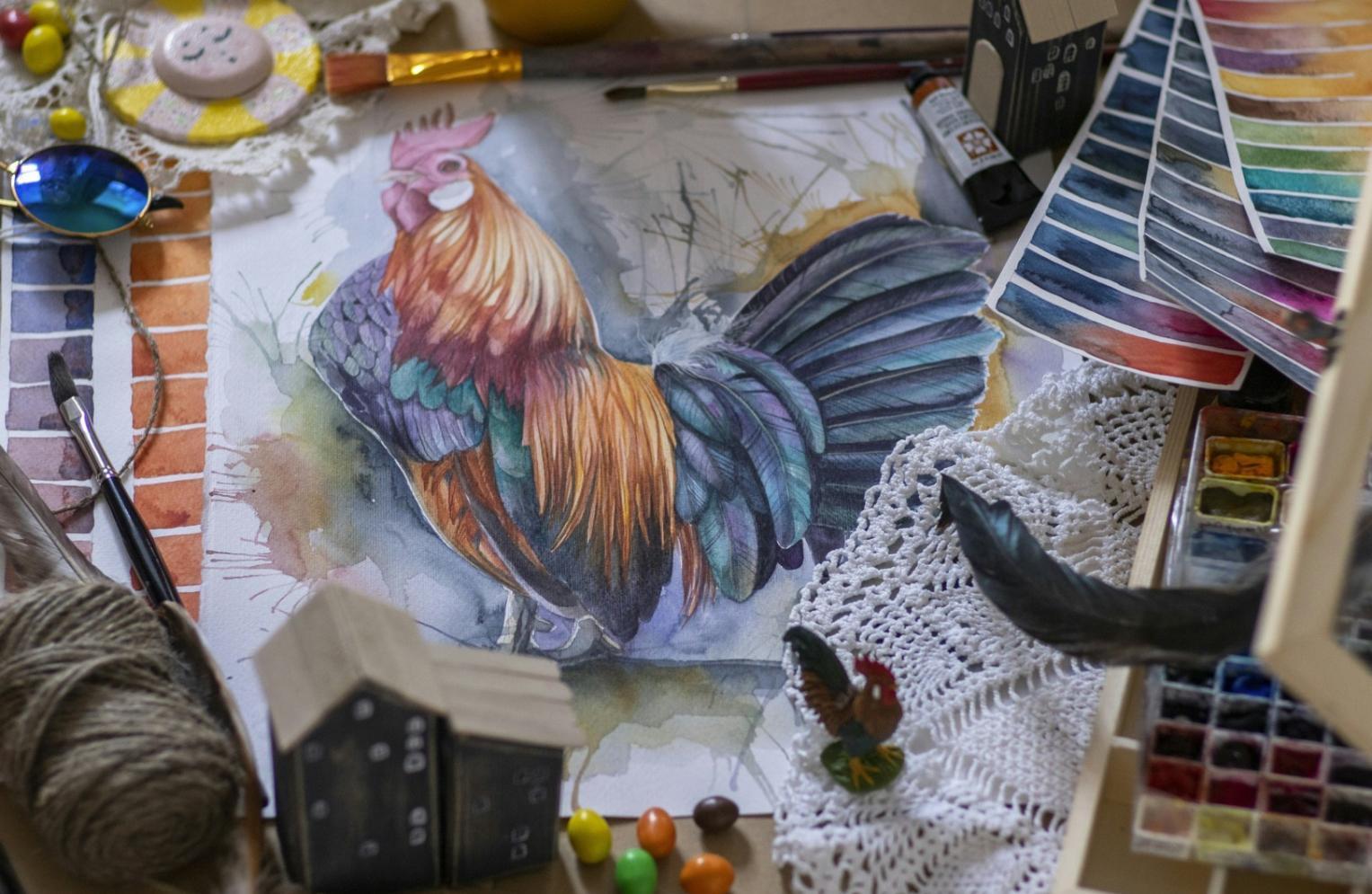 Ambiente luminoso dedicato alle lezioni di sketching